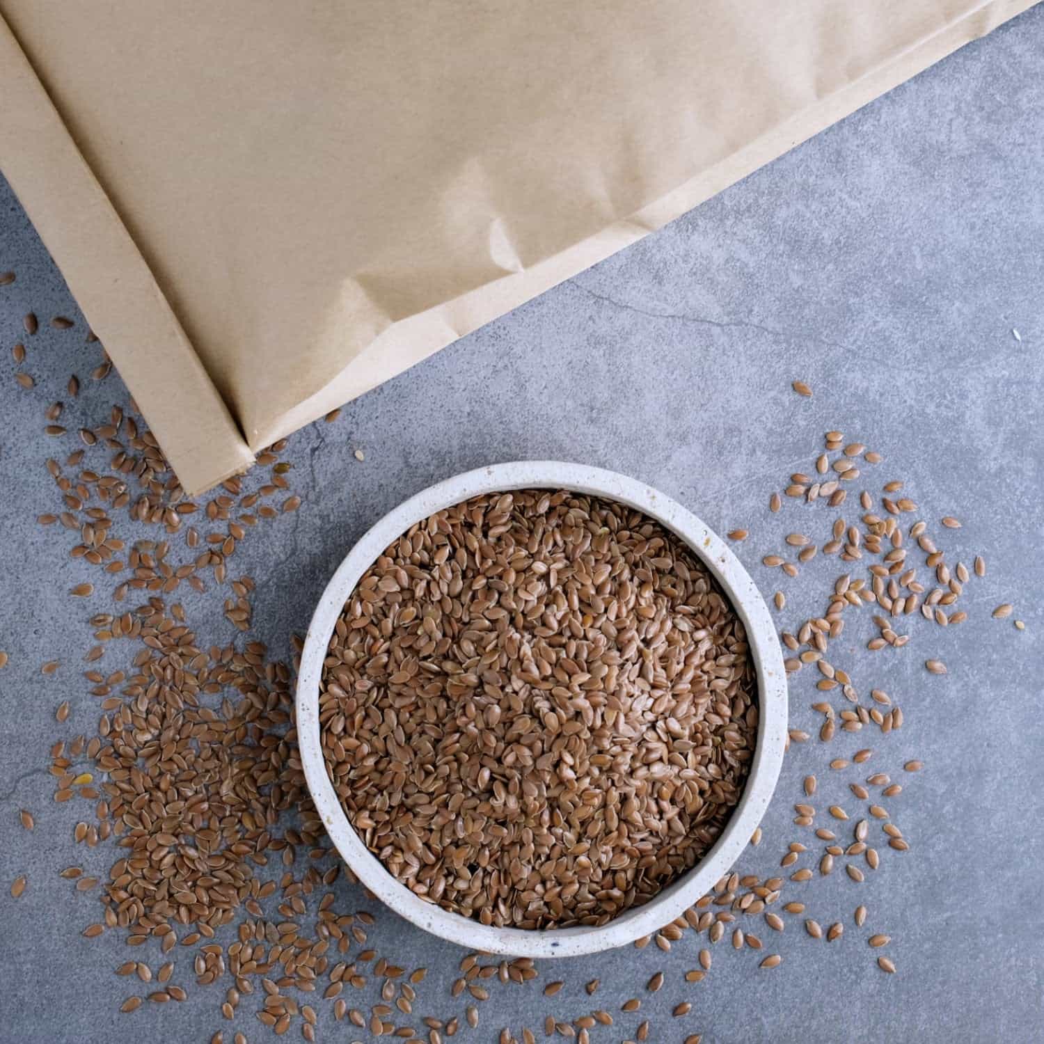 Bio Leinsaat braun - TARABAO- Großpackung