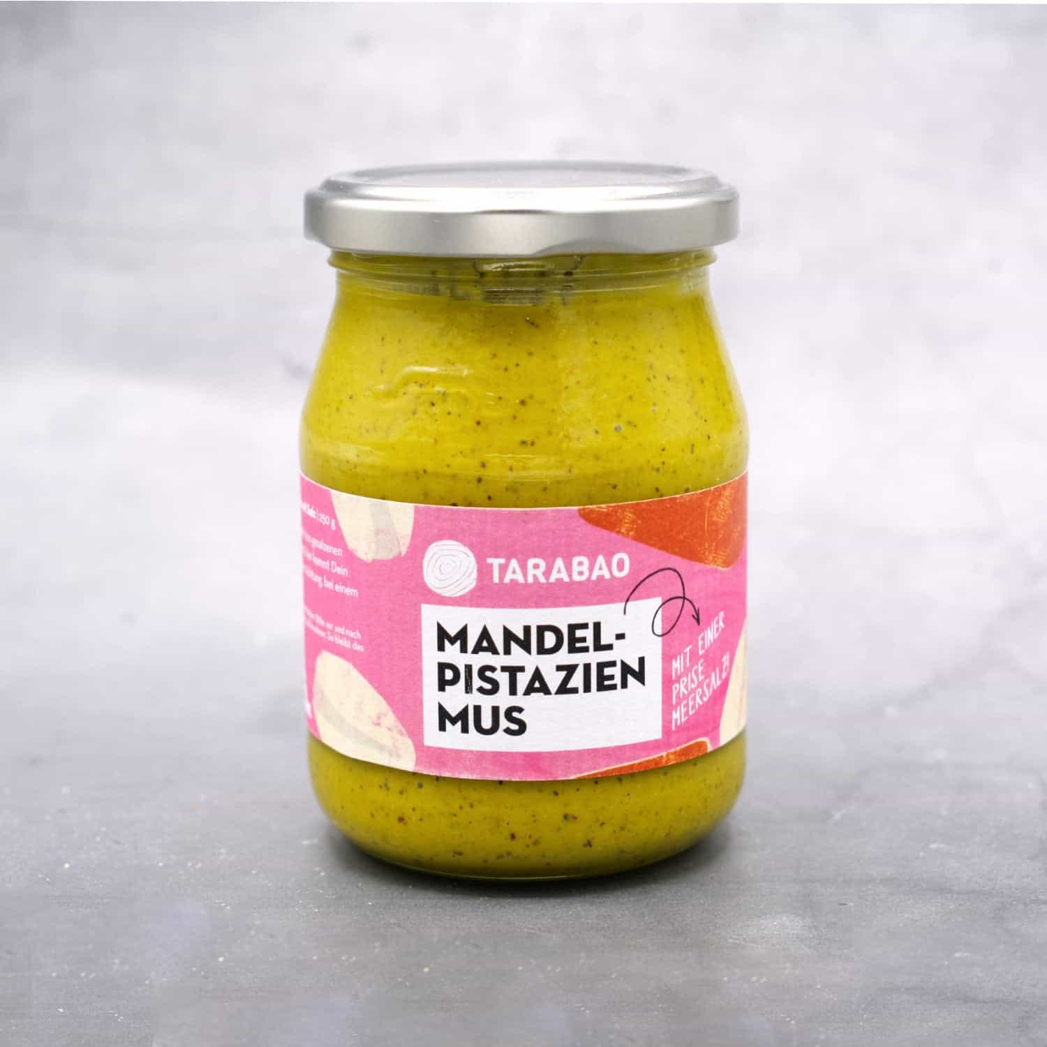 Bio Mandel-Pistazienmus - TARABAO- vegan - im Pfandglas