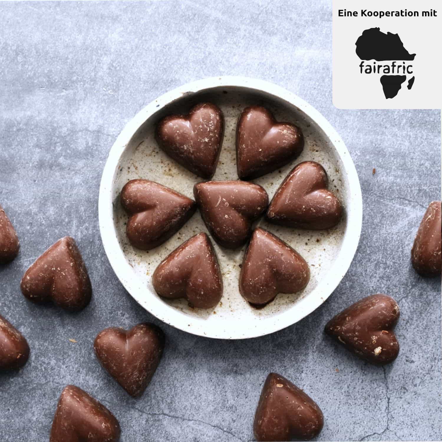 TARABAO Bio Schokoherzen fairafric