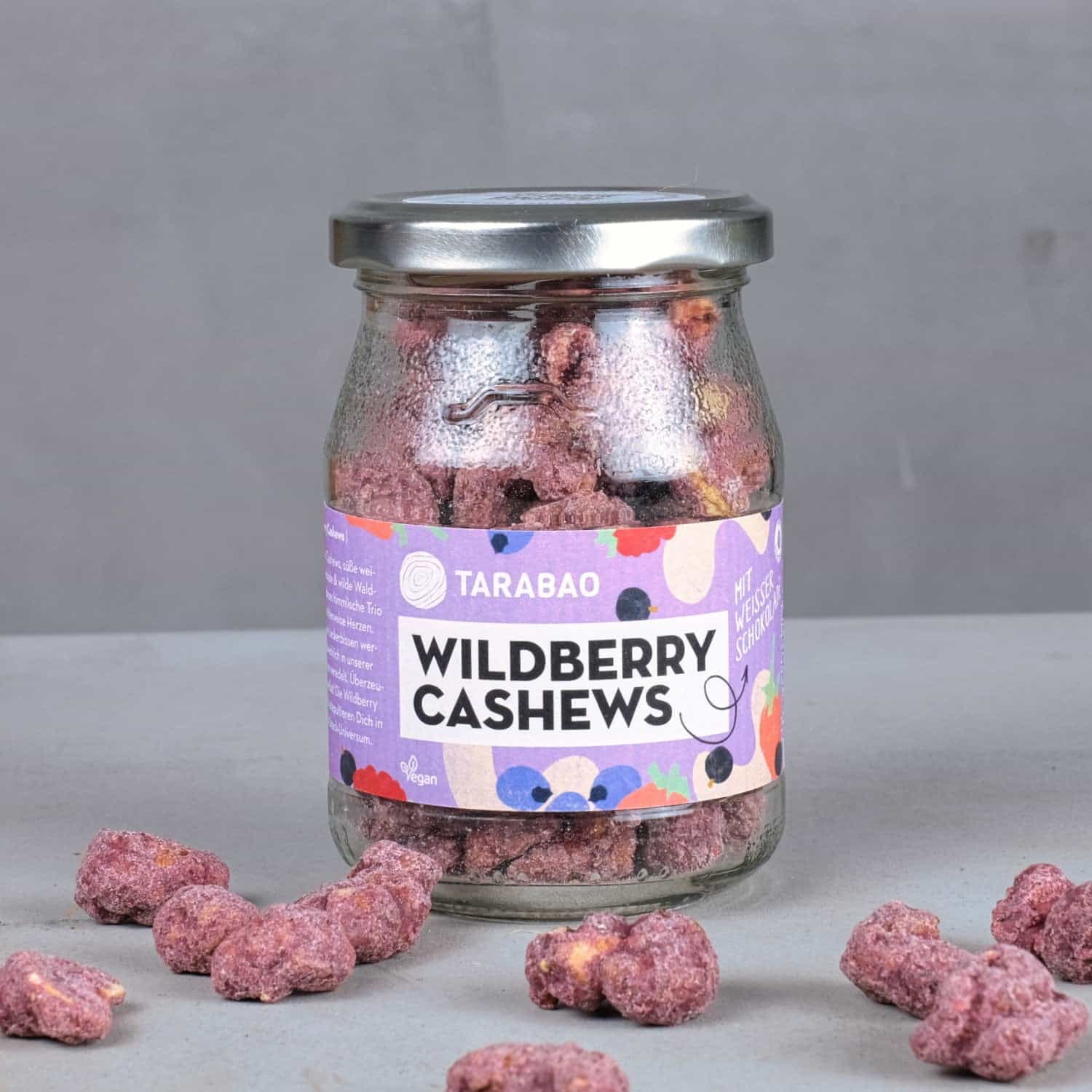 Bio Cashews mit Waldbeeren