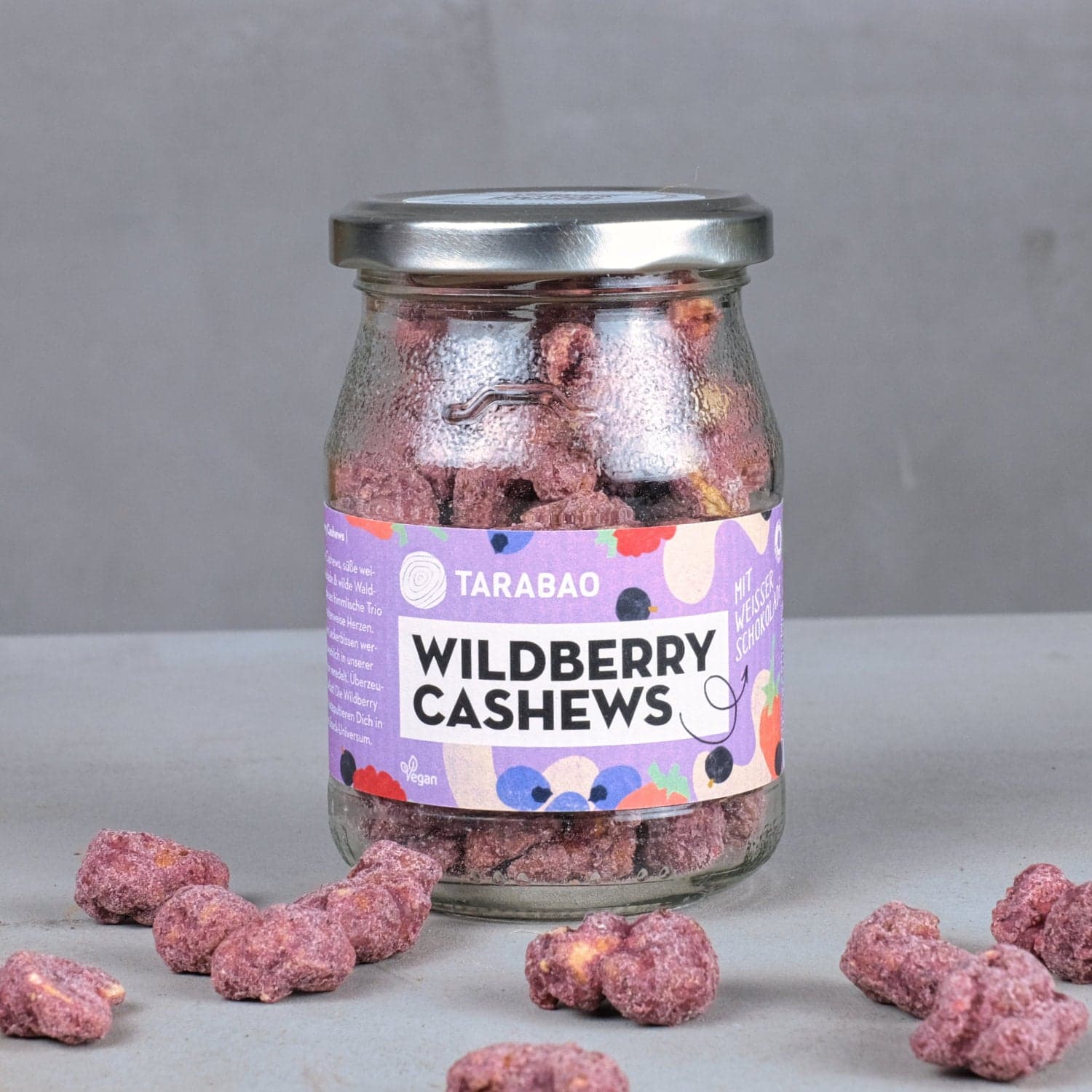 Bio Cashews mit Waldbeeren