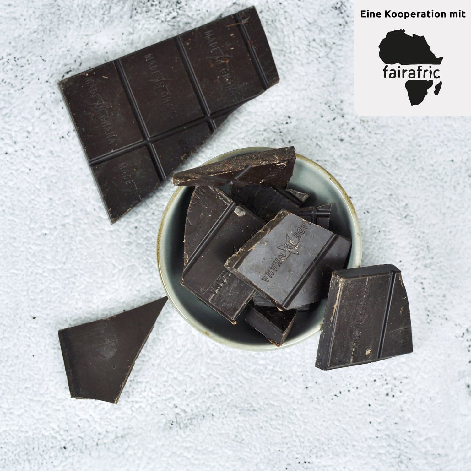 Bio Zartbitterschokolade Fleur de Sel mit 80% Kakaoanteil