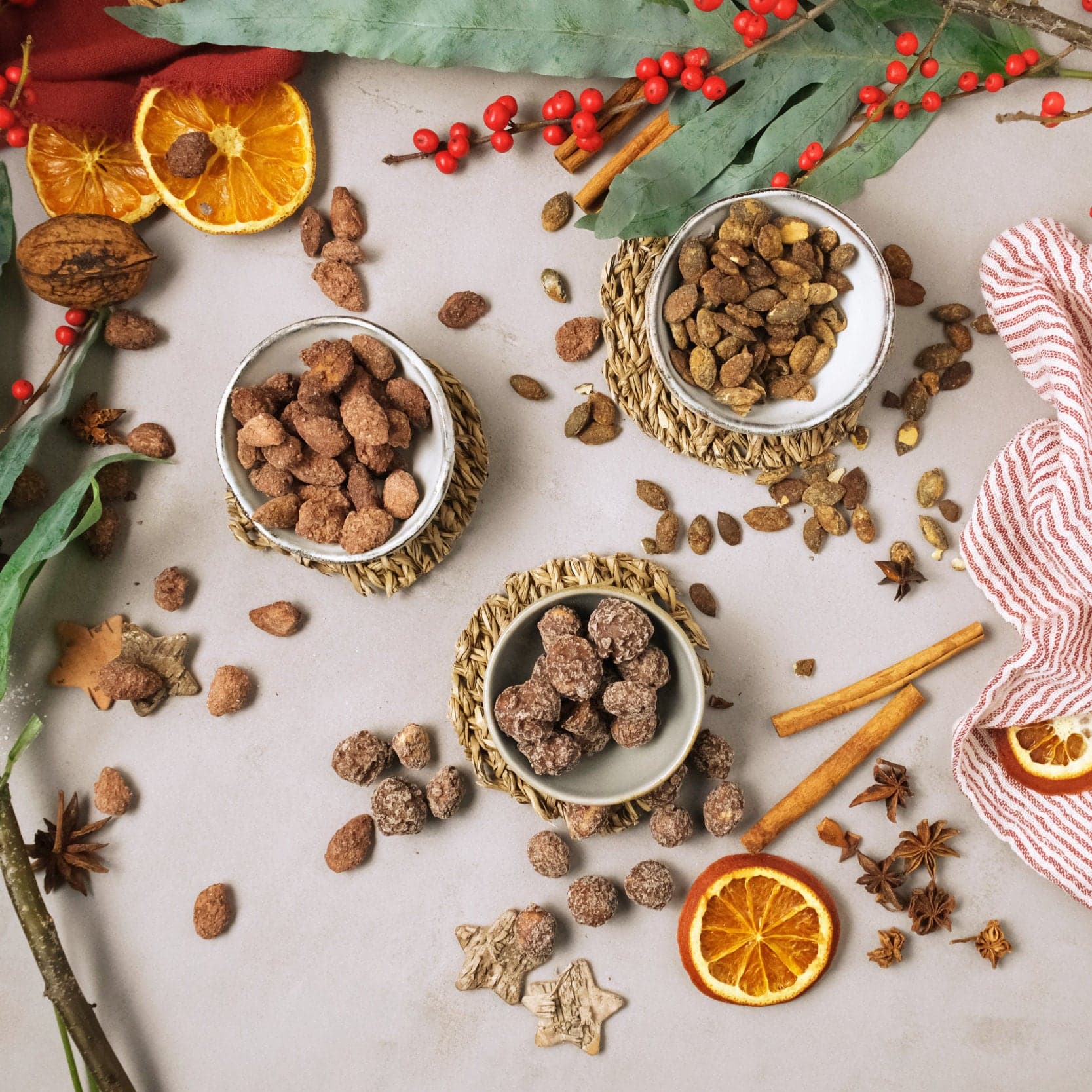 Bio Walnüsse in Hälften