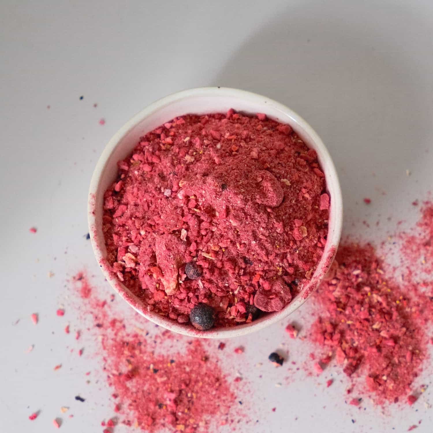 Bio Fruchtpulver (gefriergetrocknet) - Obstsalat